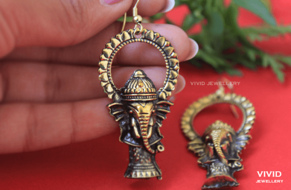 ganesha earring