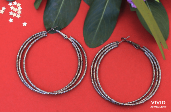 three layered hoops