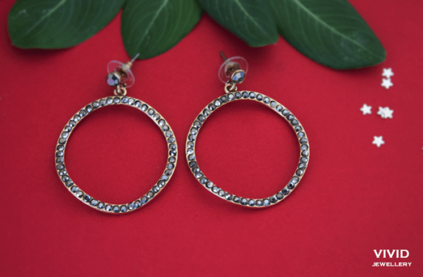 stoned light weighted hoops