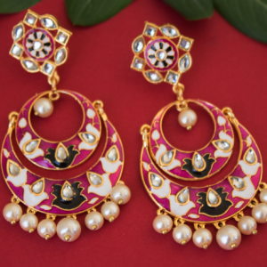 meenakari chandbali