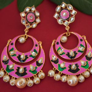 meenakari chandbali