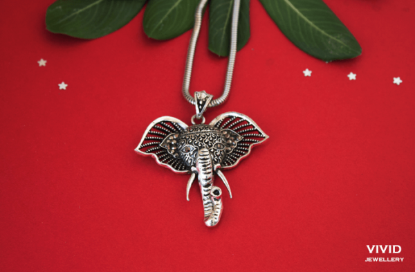 elephant pendant necklace