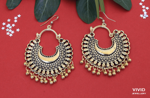 single layer chandbali