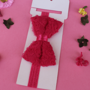 headband dark pink