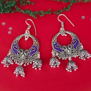 birdy three jhumka earring