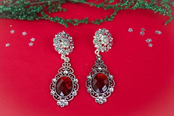 Red stone dangler - Image 3