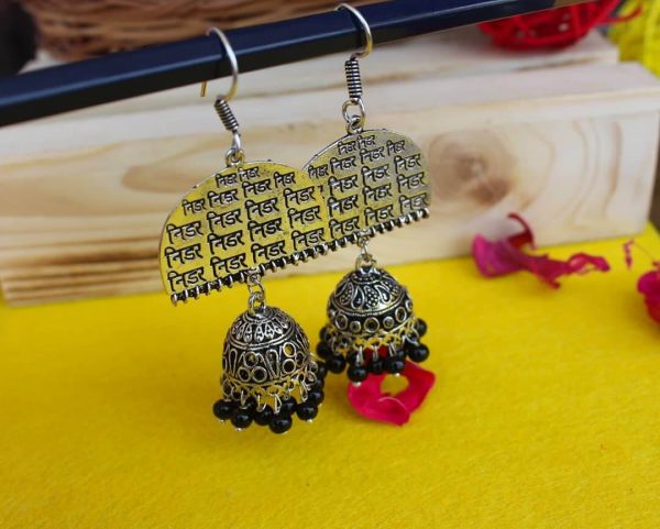 nidar earring (black)