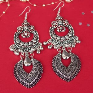 oxidised earring