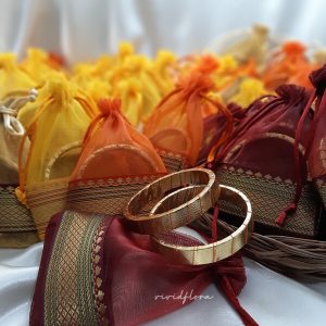 Gota Potlis with Bangle ( 2 bangle with potli )