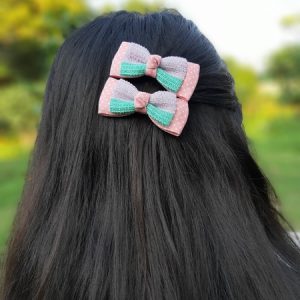 Double bow clips
