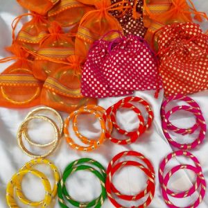 Gotta Bangle with Potli