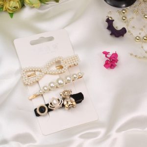 pearl clips (set of 3 clips)