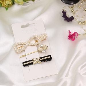 pearl clips (set of 3 clips)