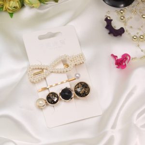 pearl clips (set of 3 clips)
