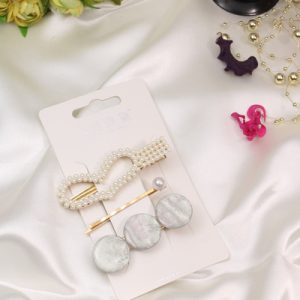 pearl clips (set of 3 clips)