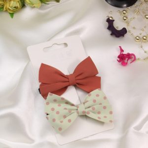 bow hair ties (Set Of 2 )