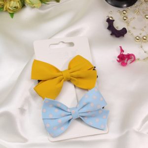 bow hair ties (Set Of 2 )