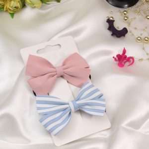 bow hair ties (Set Of 2 )