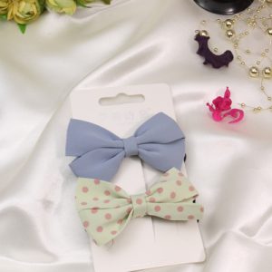 bow hair ties (Set Of 2 )