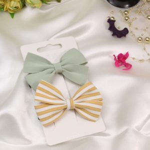 bow hair ties (Set Of 2 )