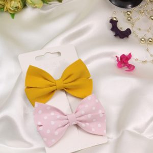 bow hair ties (Set Of 2 )