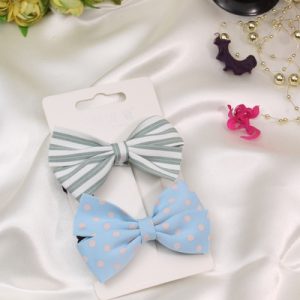 bow hair ties (Set Of 2 )