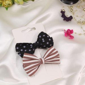 bow hair ties (Set Of 2 )