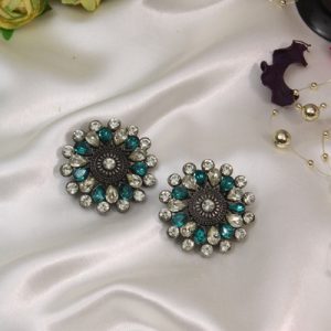 multistone zircon stud