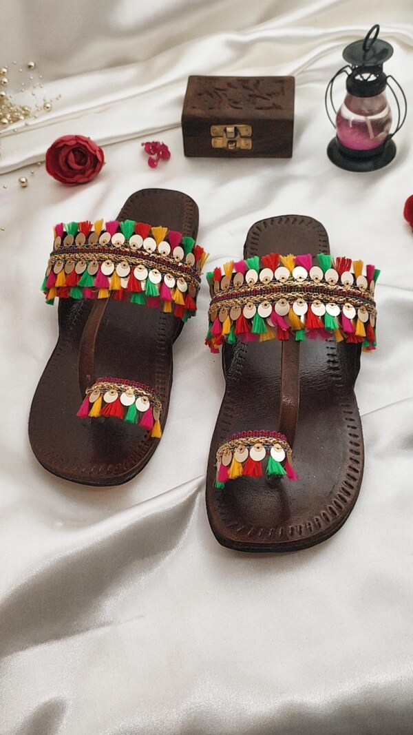 Nautanki best sale bride slippers