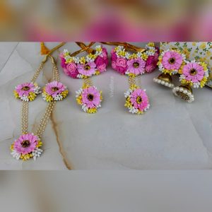 Baby pink Daisy Set