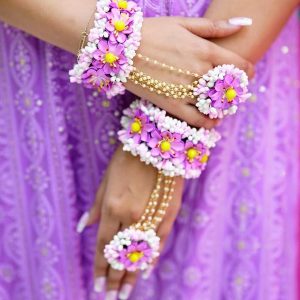 purple sunflower handcuffs
