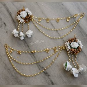 Earings with extended chain