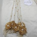 decorative Gota Pearl Welcome Mala designed for nikah ceremonies and guest mala