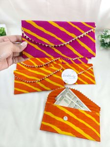 Beautifully designed shagun envelopes with traditional embroidery, ideal for wedding favors, bridal shower gifts, baby shower,