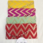 gota envelope set in bold colors, perfect for nikah ceremony envelopes, wedding favors, and shagun giveaway gifts