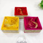 Decorative Shagun Platter Set with Golden Lace, Perfect for Wedding Gifts, Nikkah Ceremony Trays, and Bridal Shower Favors