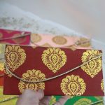Set of printed shagun envelopes featuring elegant patterns, ideal for wedding favors and shagun giveaways.