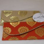 Decorative printed shagun envelopes featuring traditional prints, perfect for shagun giveaways and bridal showers.