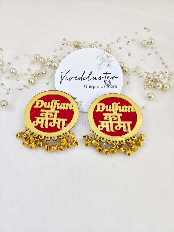 Dulhan ke Mama brooches in various colors including green, maroon, and orange, adorned with golden embellishments, ideal for weddings and Nikah ceremonies