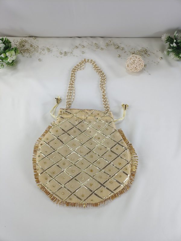 Gota Potli bag Bridal Shower Bridesmaids Favor - Image 6