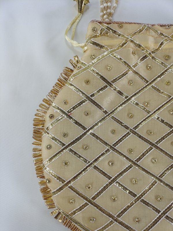Gota Potli bag Bridal Shower Bridesmaids Favor - Image 5