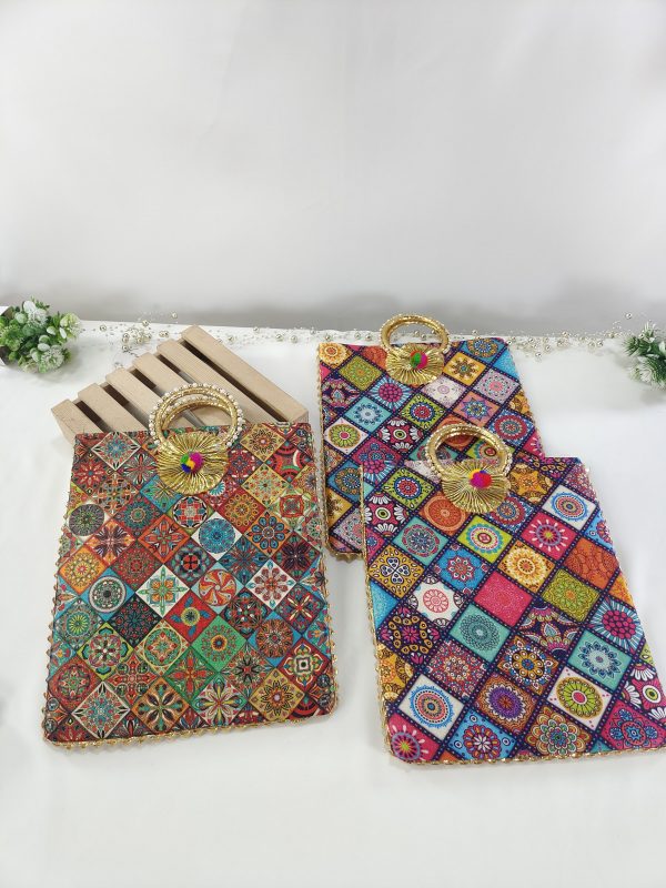 Embroidered Multicolor Potli Handbag Wedding Celebrations