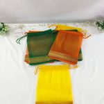 multi-colored tissue potli bags, ideal for wedding favors, nikah ceremonies, and gift hampers. Perfect for birthdays, anniversaries